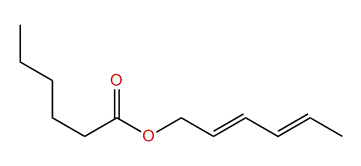 2,4-Hexadienyl hexanoate